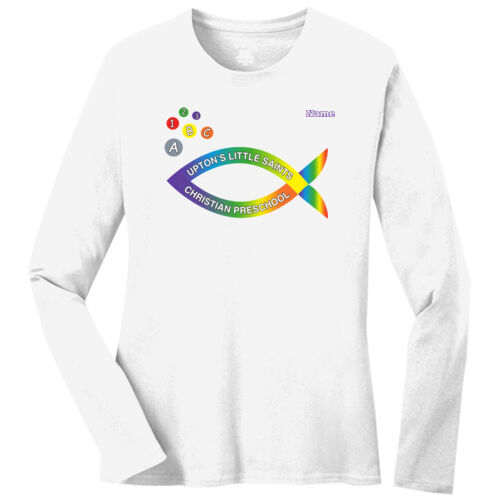 Little Saints - Ladies Long Sleeve Core Cotton Tee Thumbnail